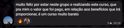 Feedback de aluno 1