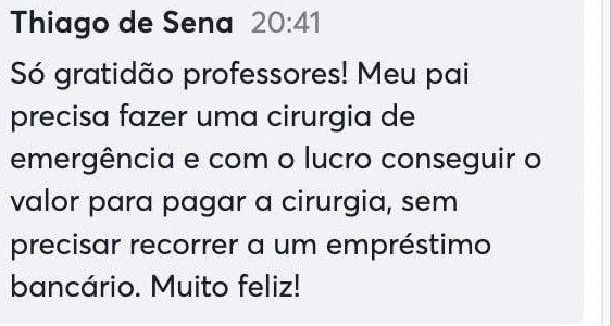 Feedback de aluno 15